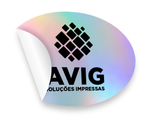 Adesivo Premium Oval Vinil - Resistente a água     